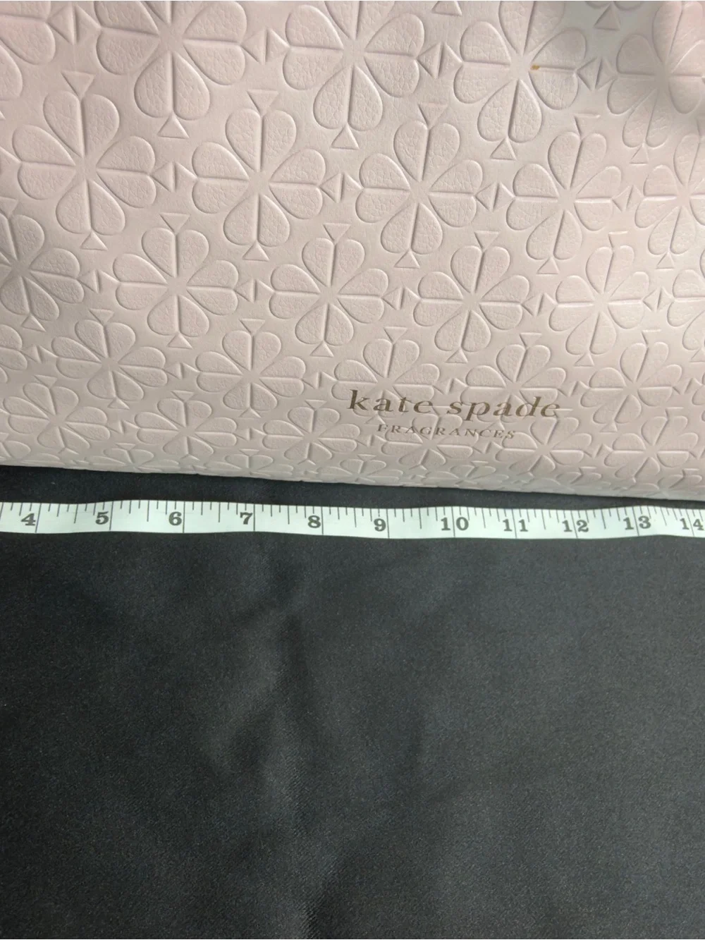 Kate Spade New York Pink Embossed Tote Bag VIP Fragrance Exclusive XL